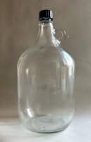 5 Liter Glasballon Flasche - Weiß