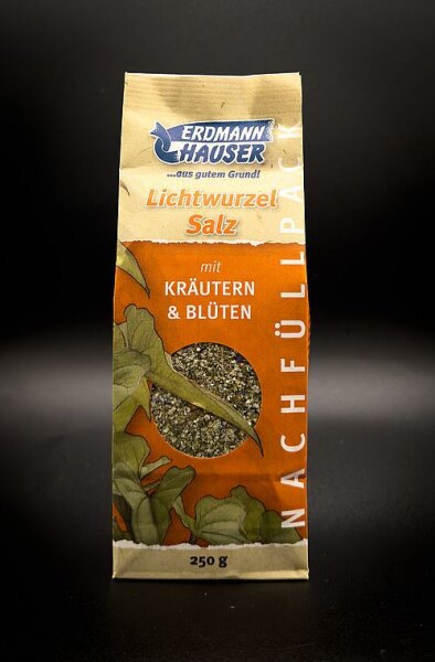 Lichtwurzelsalz mit Kräuter & Blüten 250g Nachfüllpack